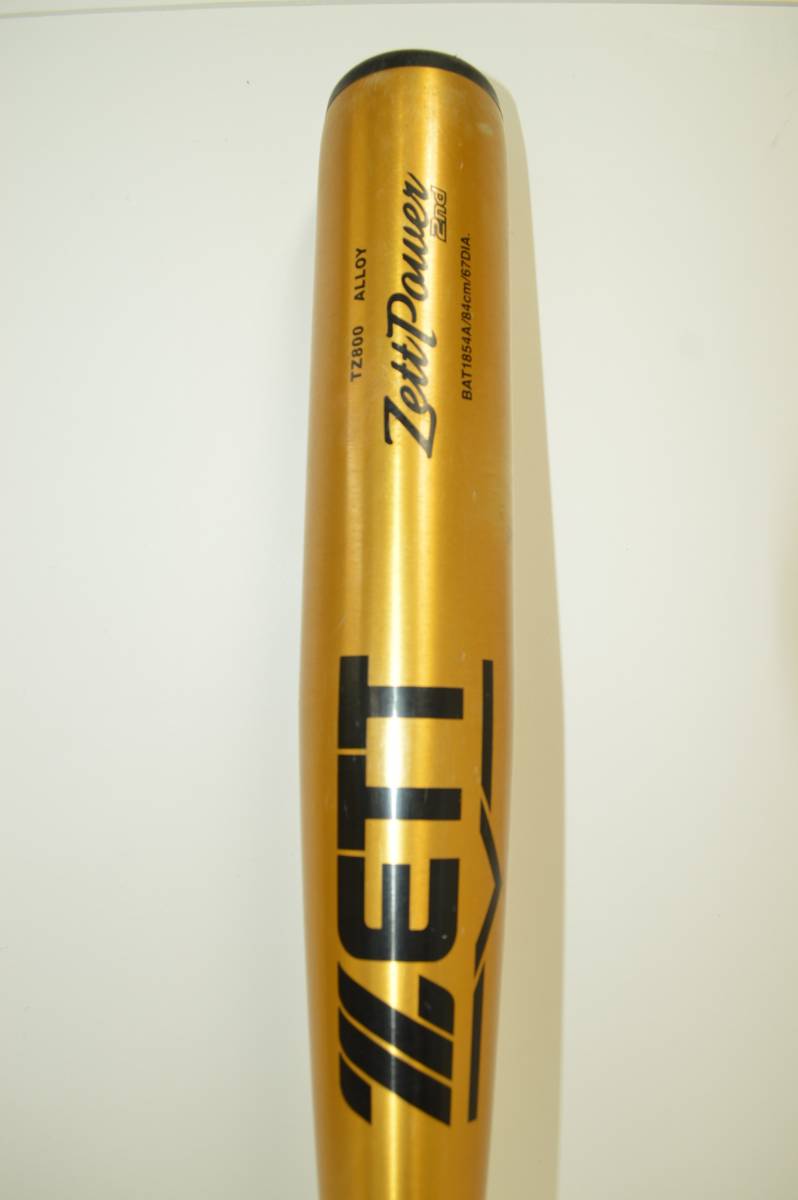 ZETT ZettPower TZ800 バット 84cm（硬式 金属製 バット ゼットパワー 