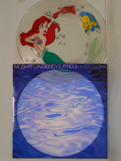 MOSH PIT ON DISNEY E.P. NO.3 Under the Sea クリアヴィニール