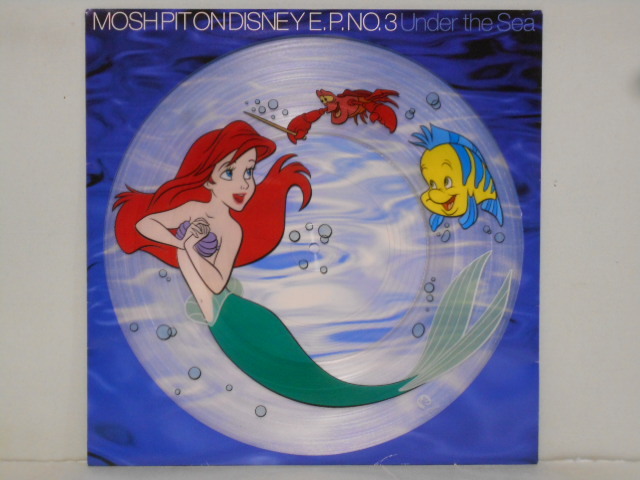 MOSH PIT ON DISNEY E.P. NO.3 Under the Sea クリアヴィニール