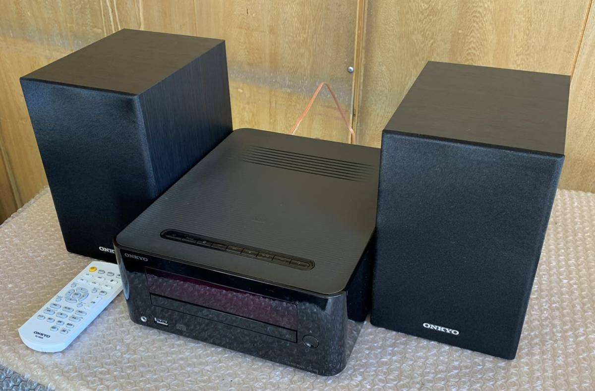 ONKYO CR-U6 CDレシーバーシステム ブラック L678 CDレシーバー 2017年