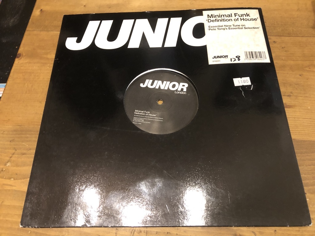 【やや傷や汚れあり】12”★Minimal Funk / Definition Of House / ファンキー・ハウス！の落札情報詳細