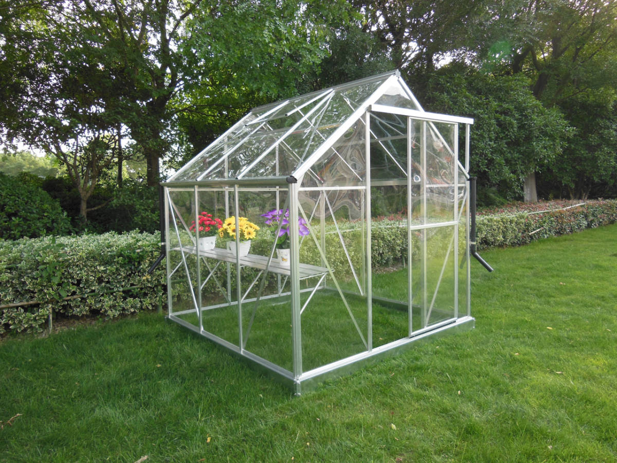 新品 新品未使用 E606 オシャレ 欧風グリーンハウス 温室 ガーデニング 透明パネル W1 9m D1 9m H1 95m の落札情報詳細 ヤフオク落札価格情報 オークフリー スマートフォン版