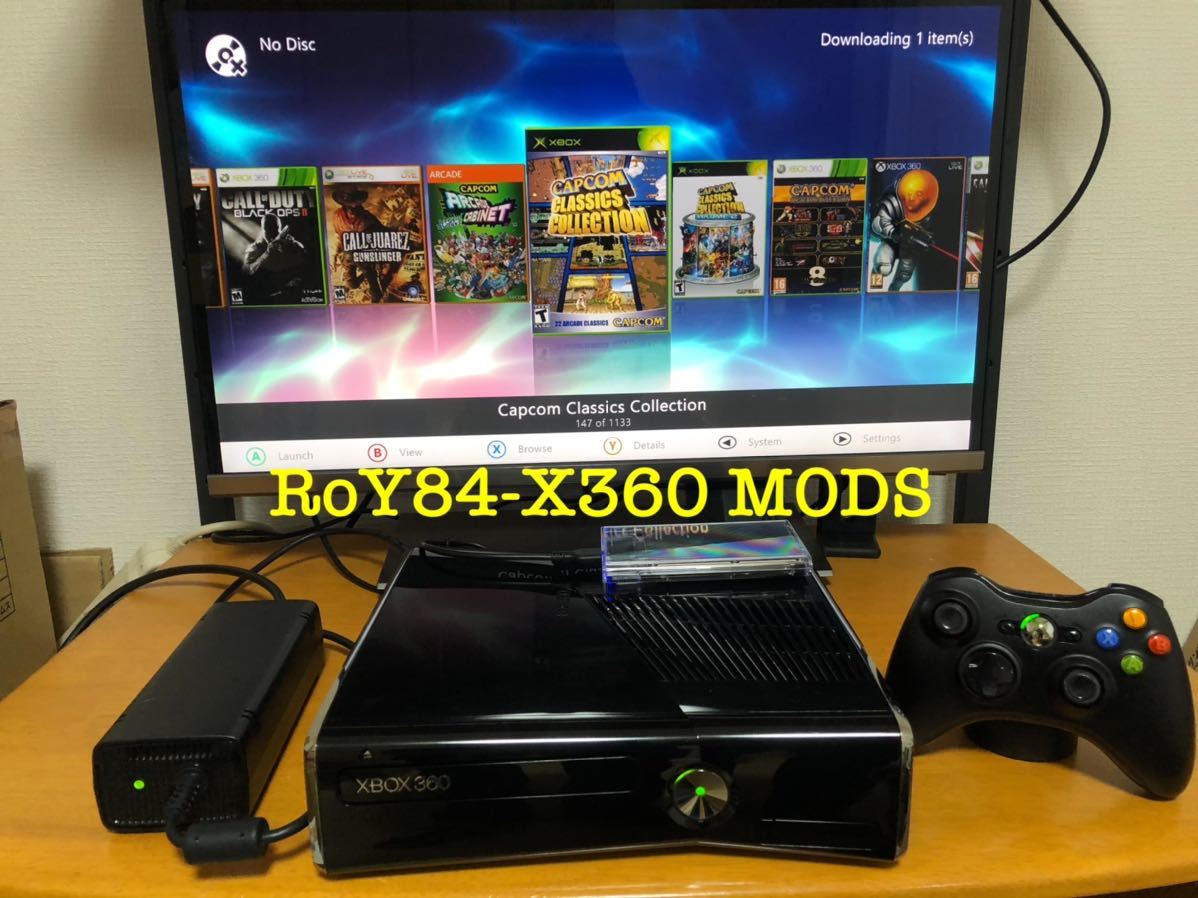 XBOX 360 SLIM RGH [RGHJTAG] (TRINITY ) 2TB + 750GB (T3)の落札情報詳細