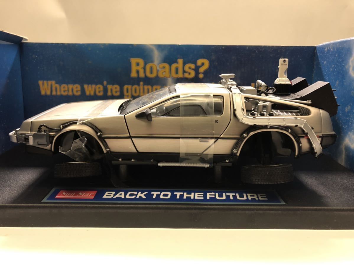 サンスター 1/18 バック・トゥ・ザ・フューチャー タイムマシン