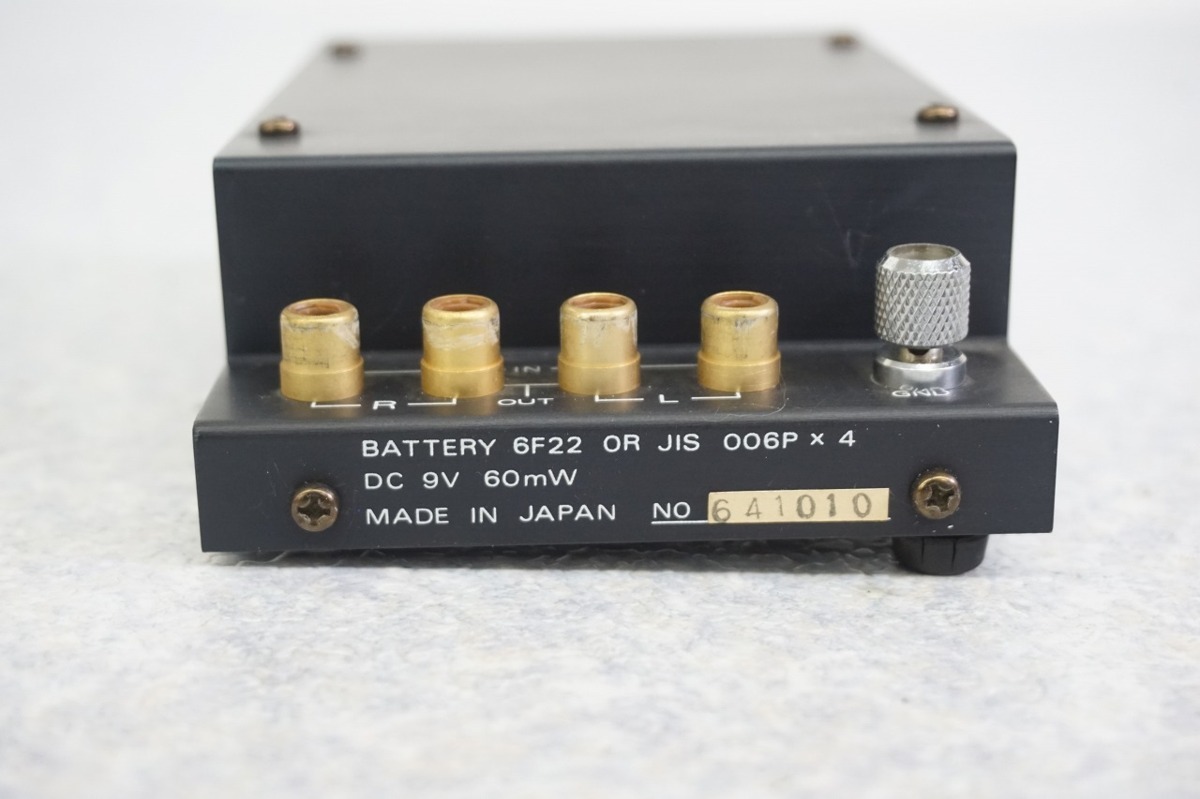 FIDELIX MCヘッドアンプ LN-2 フィデリックス FIDELIX フィデリックス MCカートリッジ用ステレオヘッドアンプ LN-2