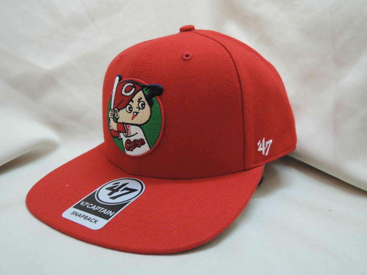 未使用】47BRAND Carp CAPTAIN カープ坊や 広島カープ 最新人気商品
