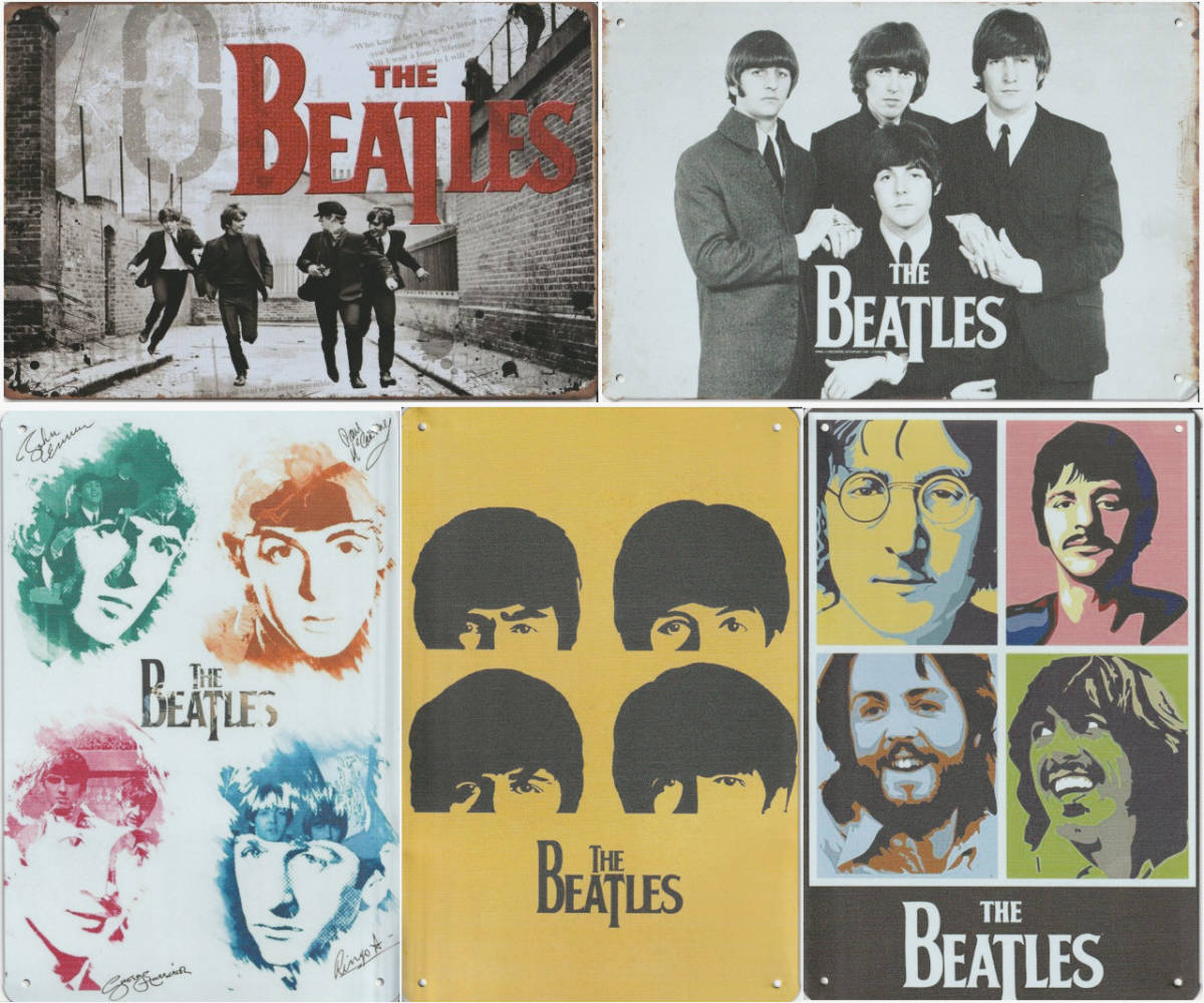 ビートルズ ポスター5枚 セット