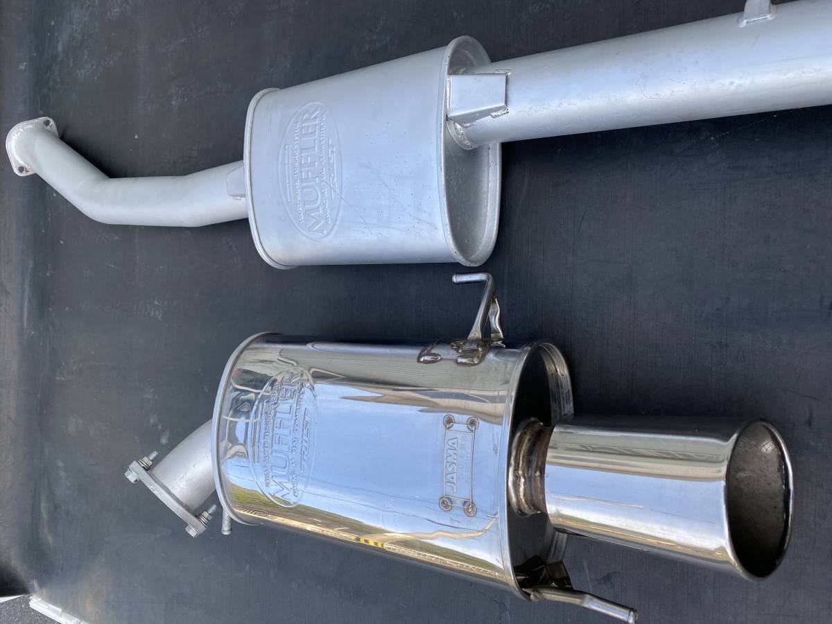 当時物 TRUST トラスト TRパワーエヴォリューションマフラー BCNR33  