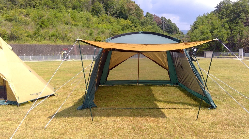 【極美品】コールマンテント スクリーンキャノピータープⅡ ★大人気タープ★ 簡単設営 コールマン メッシュテント スクリーンキャノピータープ2