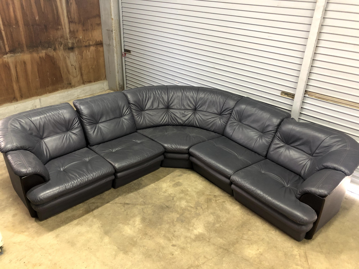 送料込み　EAST WOOD 本革ソファコーナー 送料込み EAST WOOD 本革ソファコーナー ソファ・ソファベッド