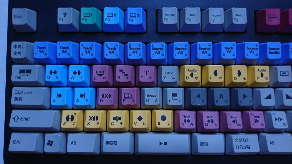 EDIUS 108 キーボード EDIUSV4KB(JP) EDIUS USBキーボード/EDIUS 108 Keyboard EDIUSV4KB(JP)・canopus