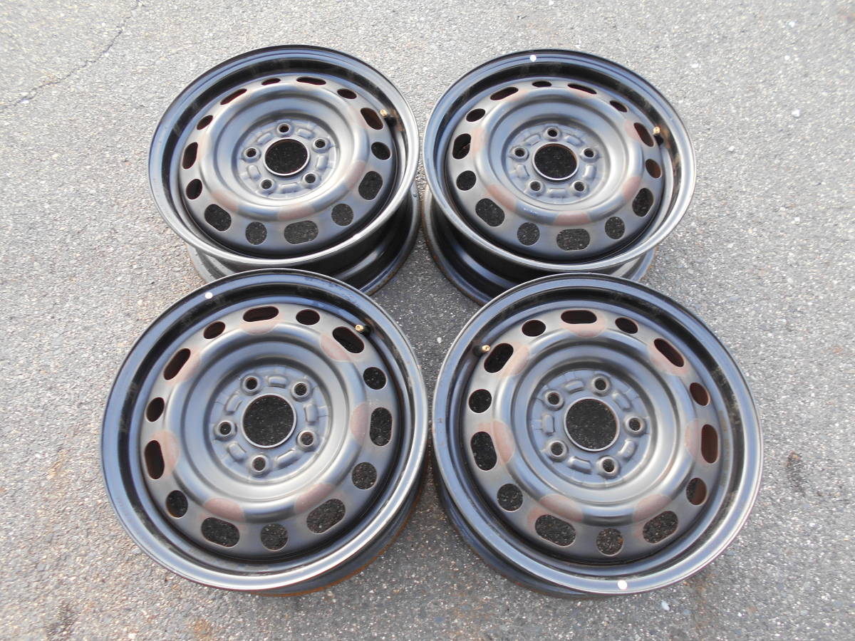 マツダ 純正 鉄ホイール 15インチ 6J 4本SET プレマシー