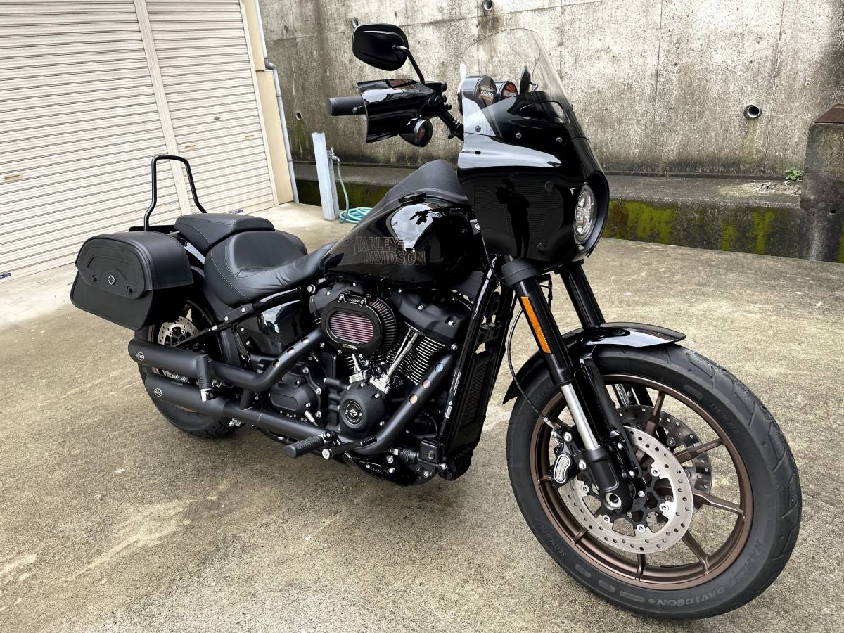 fxlrs M8ソフテイル ローライダーS用 ハンドルマウントメーターケース mk-01_c0.jpg