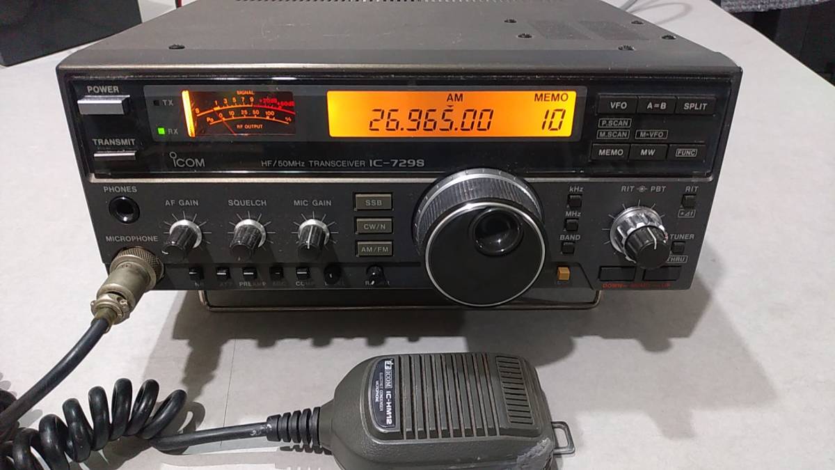 ICOM IC 726 ゼネカバ送信改造スーパー変調