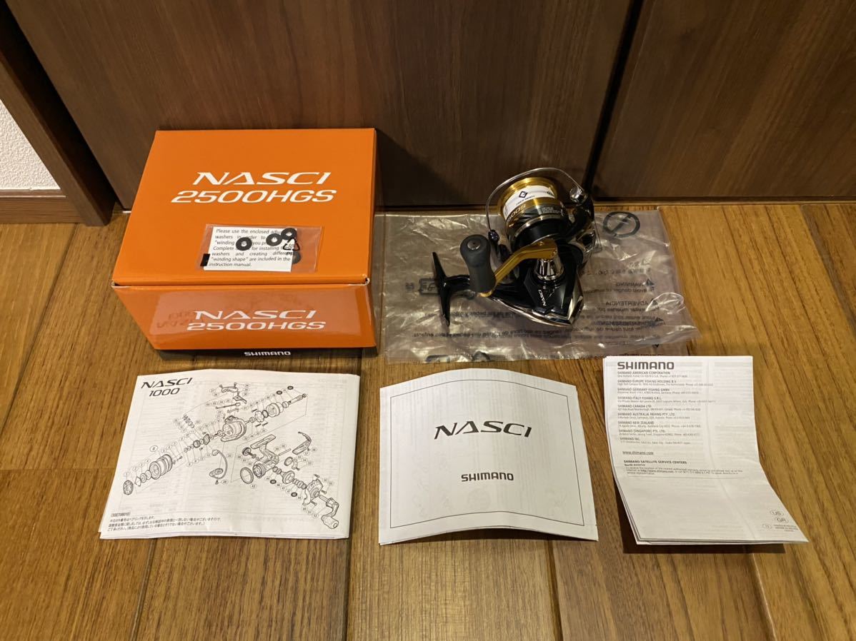 シマノ ナスキー 2500hgs 美品 の落札情報詳細 ヤフオク落札価格情報 オークフリー スマートフォン版