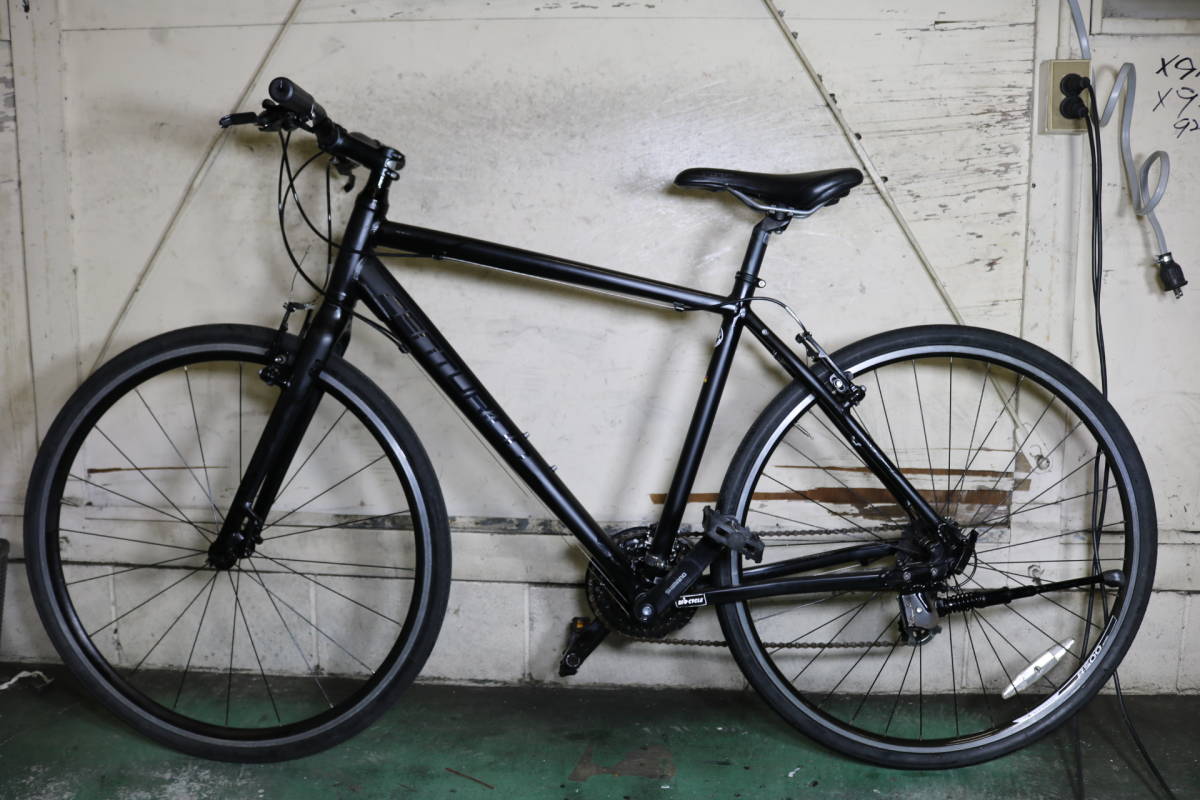 点検/整備渡し】 21段 黒 GIANT CROSS3 クロスバイク 自転車