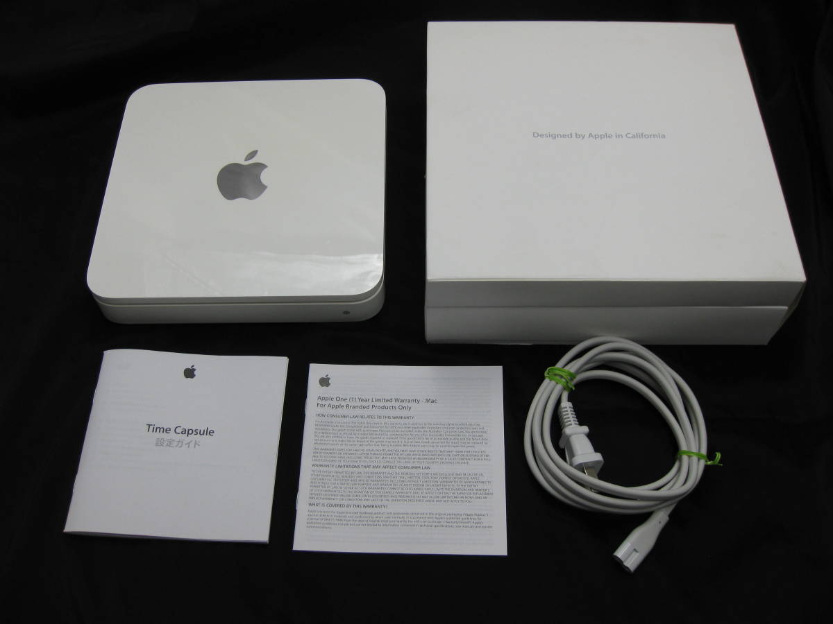 Apple Time Capsule 2tb アップル タイム カプセル Model No A1409 中古品 の落札情報詳細 ヤフオク落札価格情報 オークフリー スマートフォン版