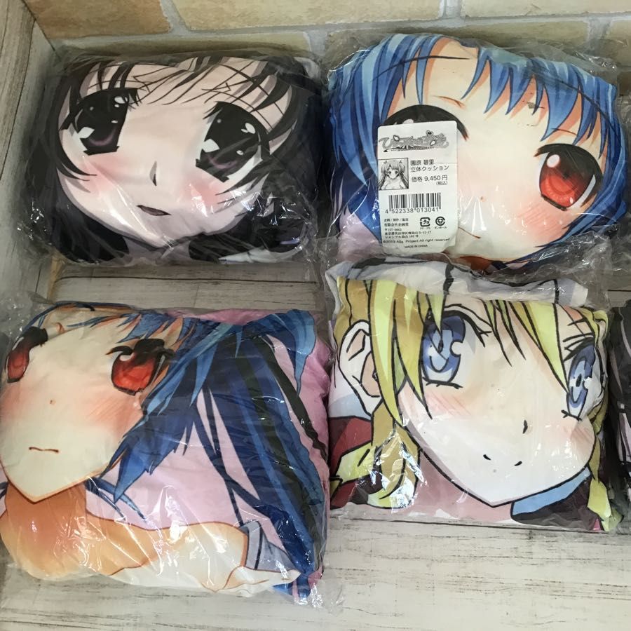 現状 キャラクターグッズ 立体クッション まとめ売り ひとつ飛ばし恋愛 園原碧里 Shinydays 桂言葉 他 計10点 の落札情報詳細 ヤフオク落札価格情報 オークフリー スマートフォン版