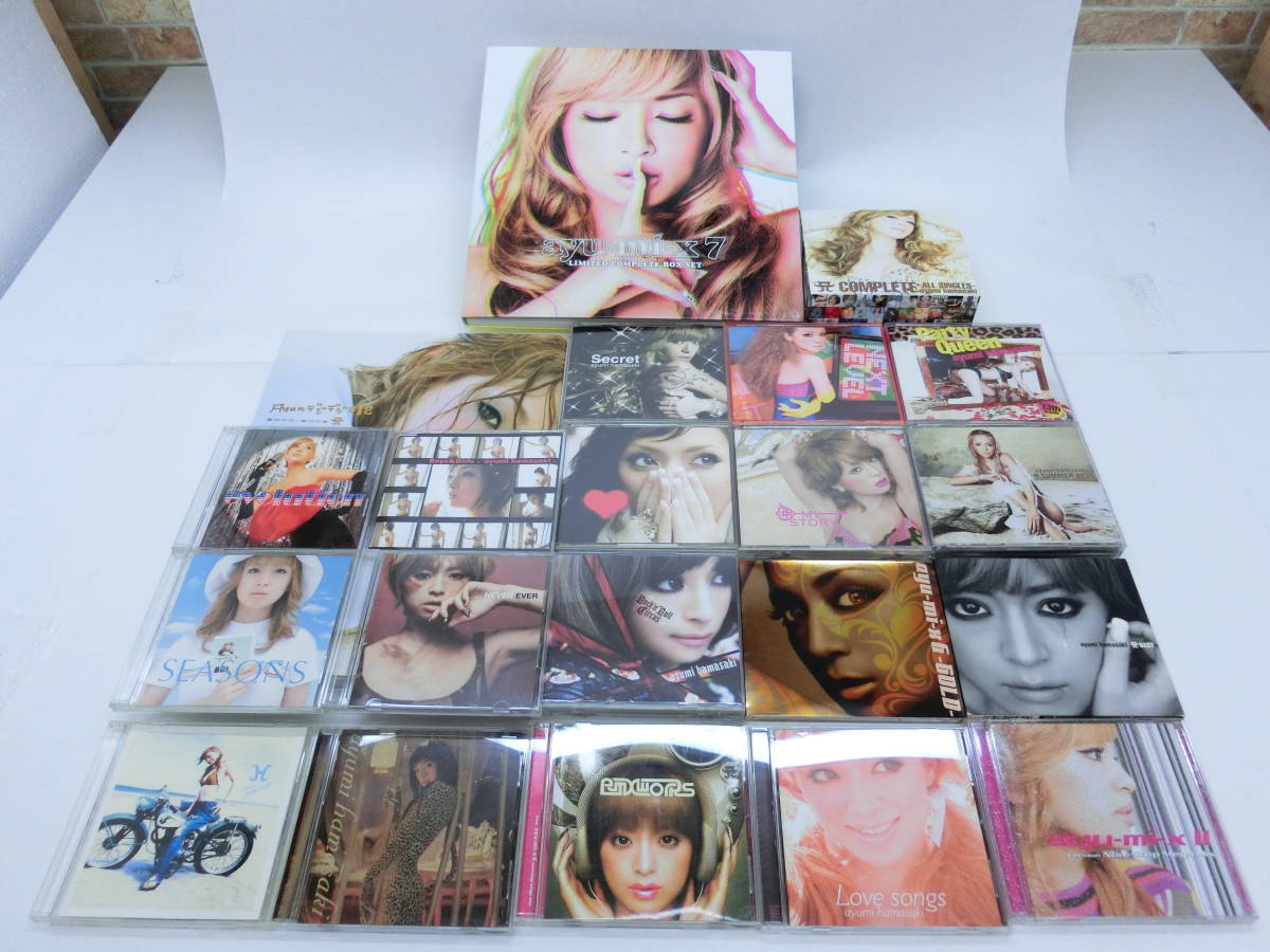 08】浜崎あゆみ ayu-mi-x 7 COMPLETE BOX SET 他CDセットの落札情報