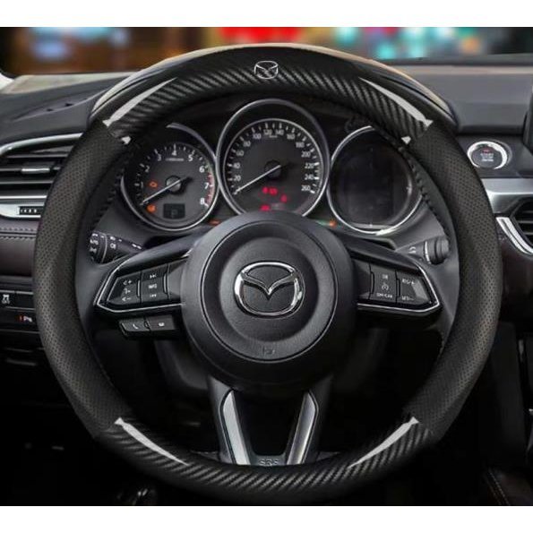 新品 マツダ ステアリングカバー ハンドルカバー ロードスター デミオ Cx 5 アクセラ Cx 3 Rx 8 アテンザ Cx 8 Mpv プレマシー ビaz ワゴン の落札情報詳細 ヤフオク落札価格情報 オークフリー スマートフォン版