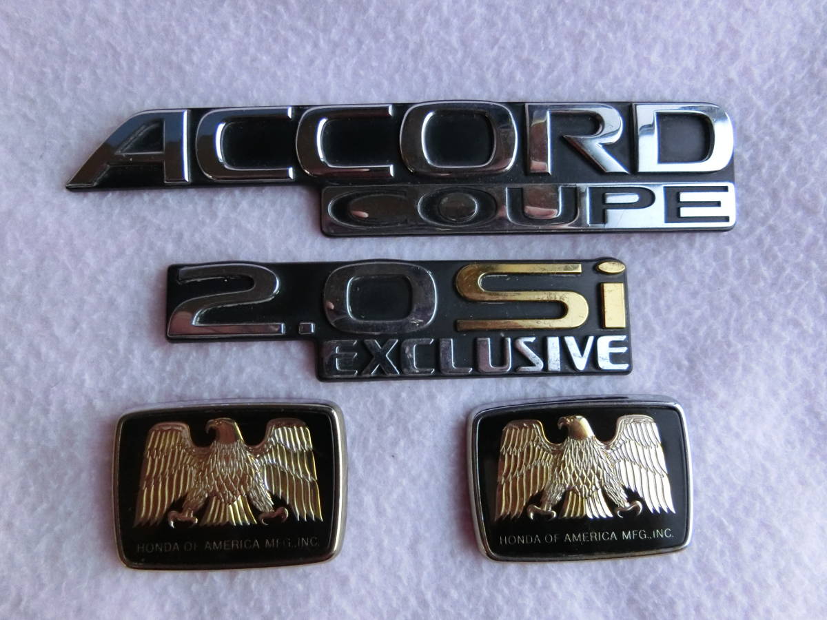 Honda Accord Coupe ホンダ アコード クーペ エンブレム ジャンク 中古取り外し品 4点 2 0si の落札情報詳細 ヤフオク落札価格情報 オークフリー スマートフォン版 Honda Accord Coupe ホンダ アコード クーペ エンブレム ジャンク 中古取り外し品 4点 2 0si の落札情報詳細 ヤフオク落札価格情報 オークフリー スマートフォン版