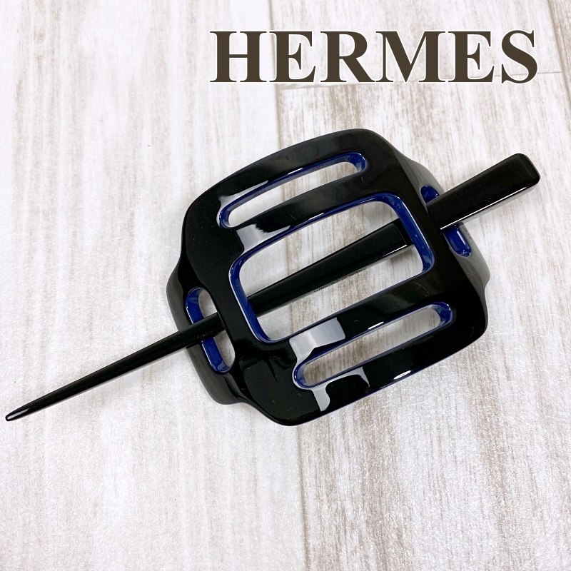 エルメス Hermes かんざし ヘアアクセサリー 髪留め ネイビー の落札情報詳細 ヤフオク落札価格情報 オークフリー スマートフォン版