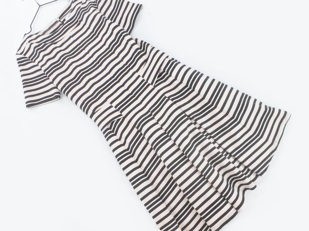 Max Co マックスアンドコー ボーダー Aライン ワンピース Sizes ピンクｘ黒 a7 の落札情報詳細 ヤフオク落札価格情報 オークフリー スマートフォン版