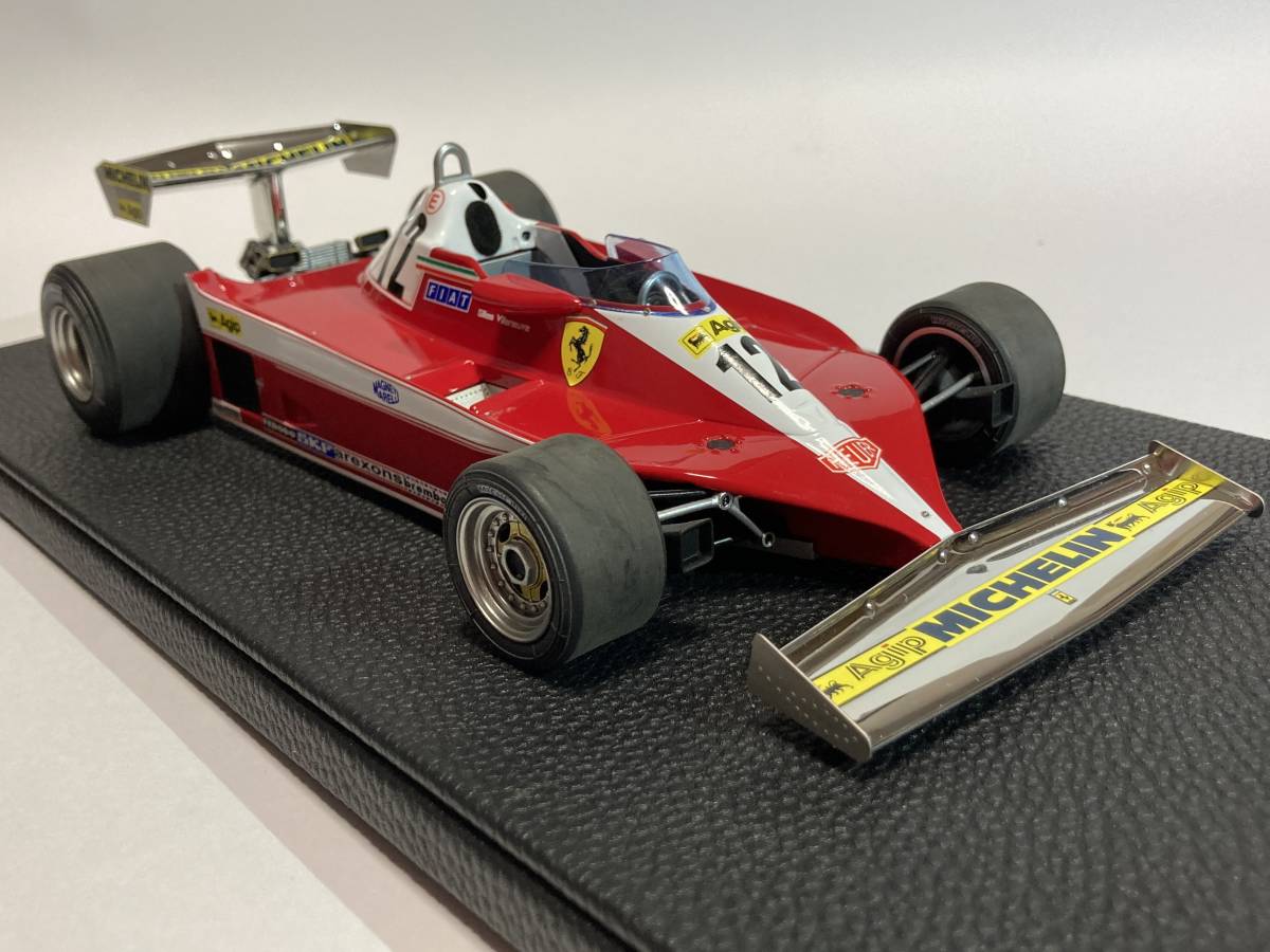新品】GP replicas フェラーリ 312T3 Ferrari No.12 G.ヴィルヌーブ 1