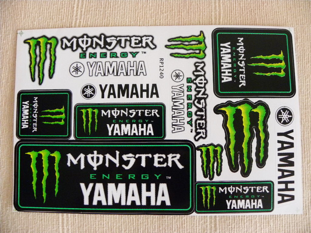 新品 応援 ステッカー シール 1シート11枚付 9 Yamaha Monster Energy Motorsport モータースポーツ Motogp ヤマハ モンスターエナジー の落札情報詳細 ヤフオク落札価格情報 オークフリー スマートフォン版