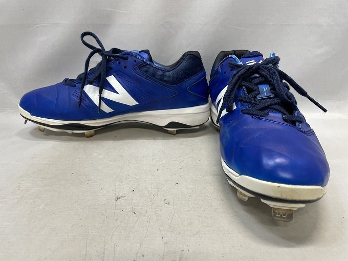 【極美品】 ニューバランス　NB 野球 ポイントスパイク 27.5cm ニューバランス 野球 スパイク シューズ 金具 27.5cm ブラック 新品