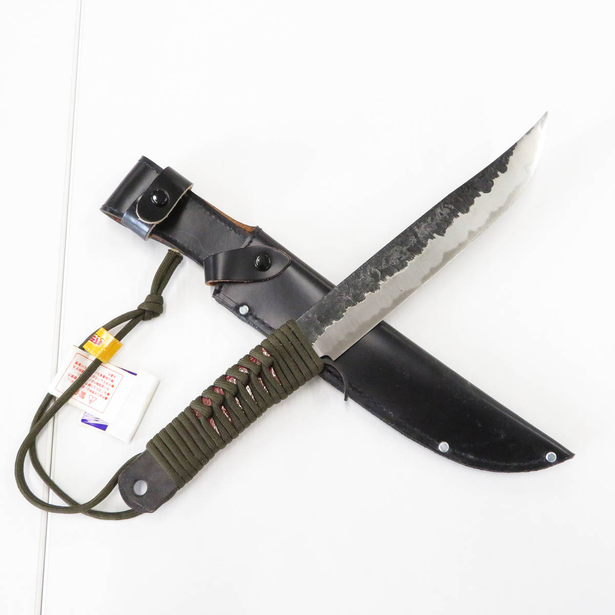 激レア】【昭和唐草模様リング付き】【純銀】 藤本ナイフポケットナイフ