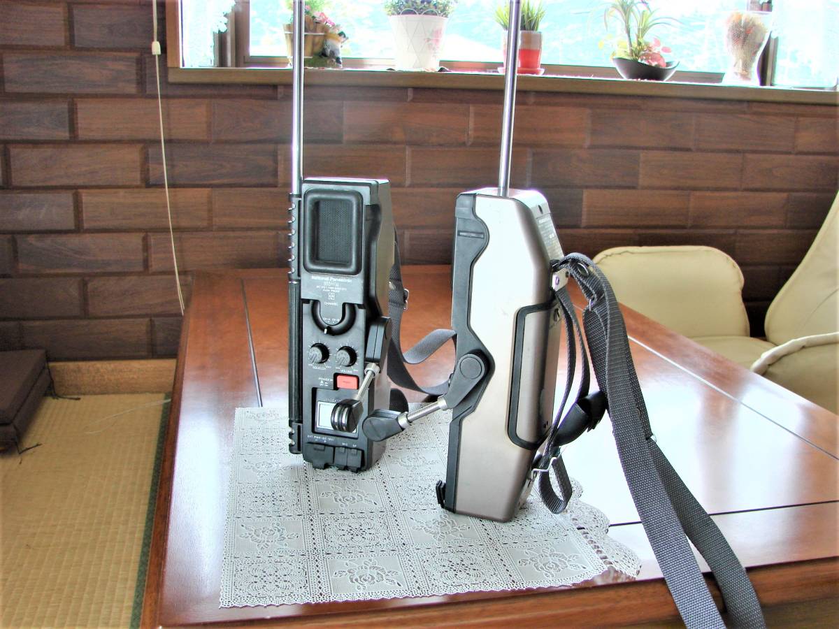 RJ-38型ナショナル パナソニック 合法CBハンディトランシーバー(2台