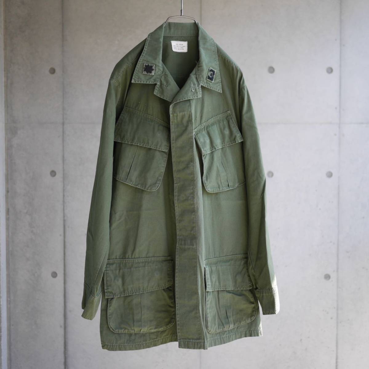 68年製ジャングルファティーグジャケット/U.S.ARMY ミリタリー 米軍