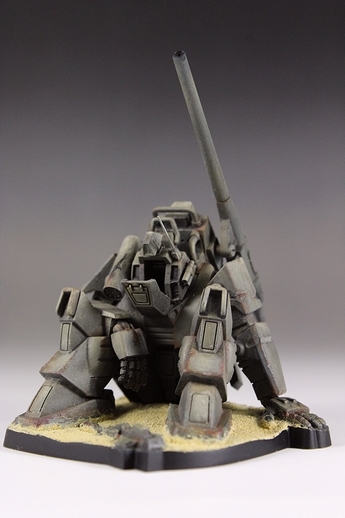 HJメカニクス08特別付録 太陽の牙ダグラム 朽ちダグラム ビネット完成