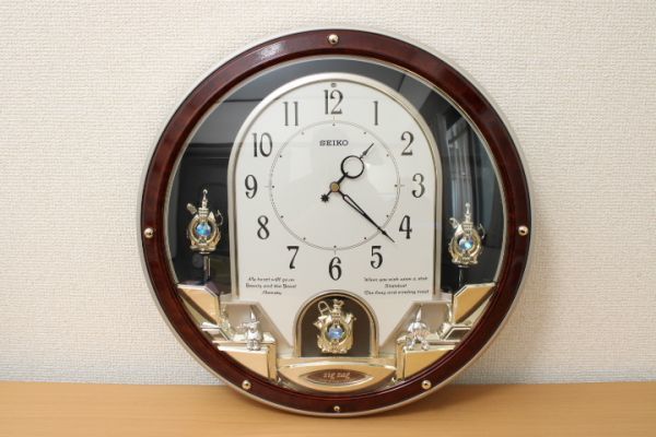 SEIKO セイコークロック 音楽機能付き AM265B セイコー からくり時計
