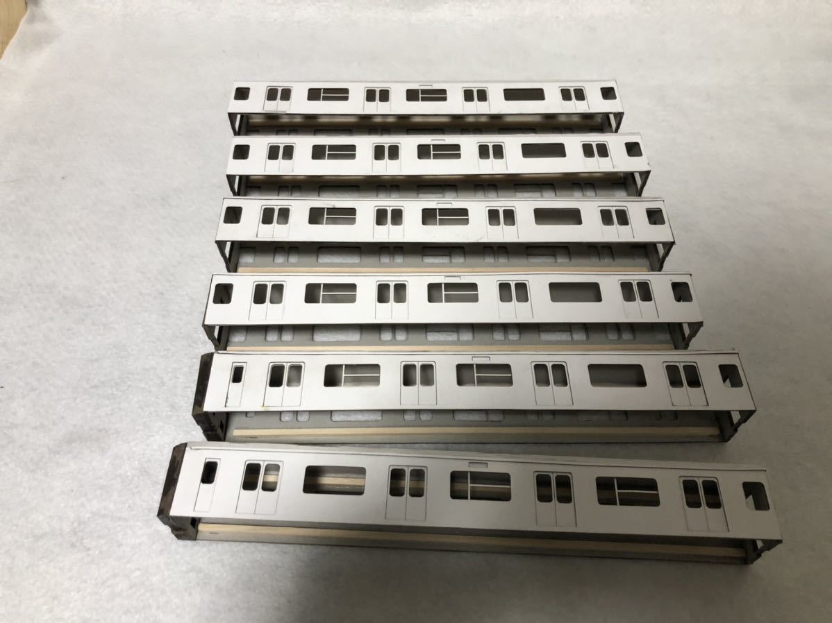 HOゲージ209系2100番代6両ペーパー自作ジャンク品セットの落札情報詳細