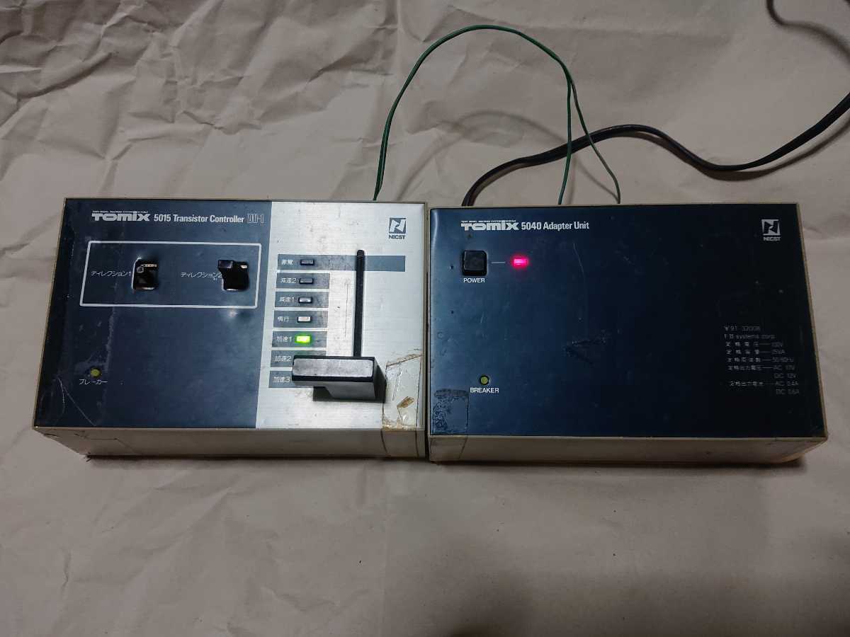 ジャンク TOMIX 5015 トランジスターコントローラー DU-1 5040