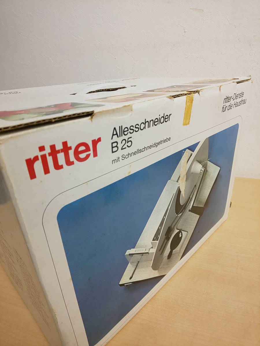 26586◇ritter B25 リッター スライサー Allesschneider ドイツ製