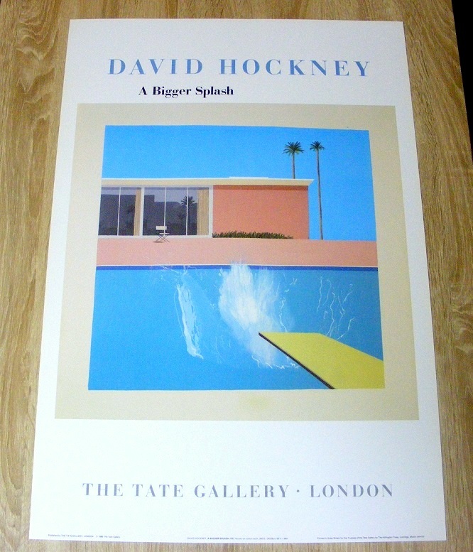 新品】David Hockney（ホックニー）A Bigger Splash（ビガー