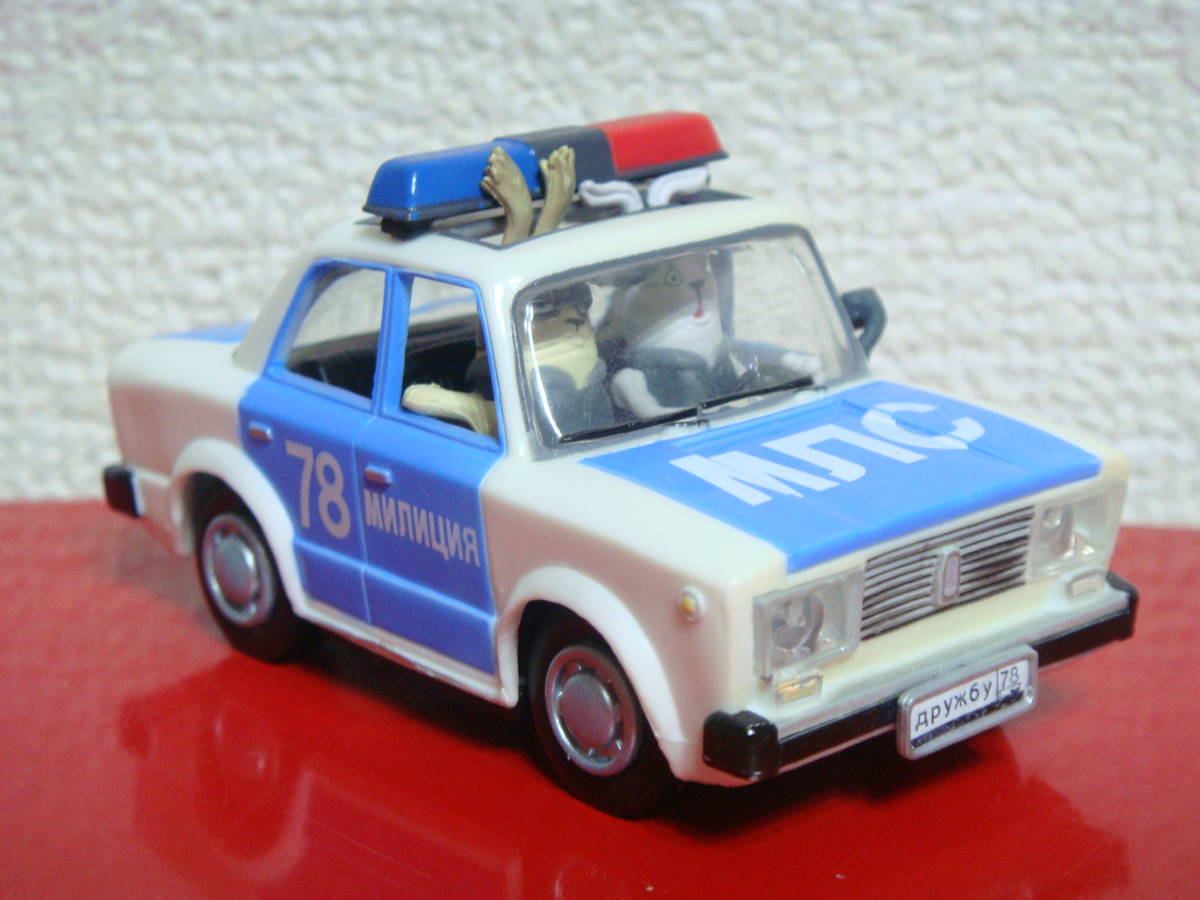 USAVICH ＊ウサビッチのミリツィア・パトカー＊【プルバックミニカー