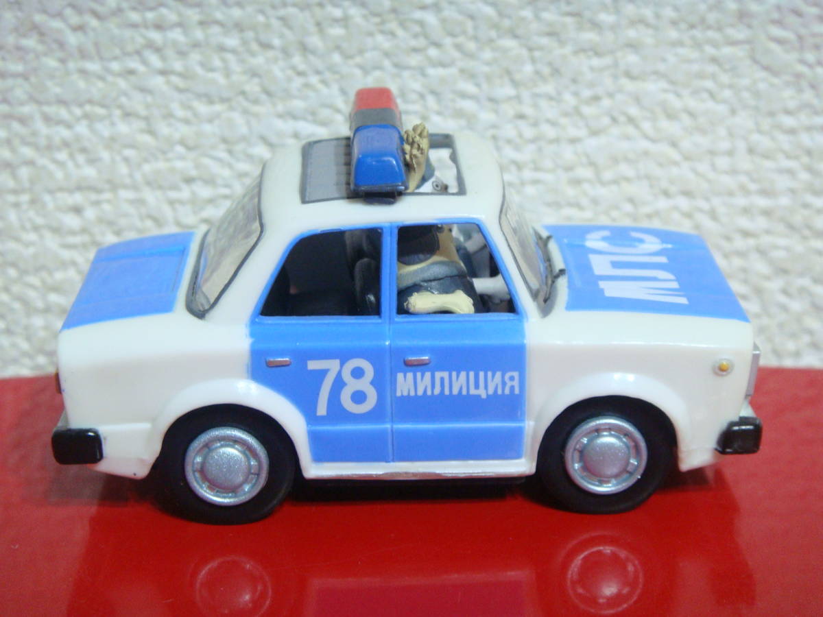 USAVICH ＊ウサビッチのミリツィア・パトカー＊【プルバックミニカー