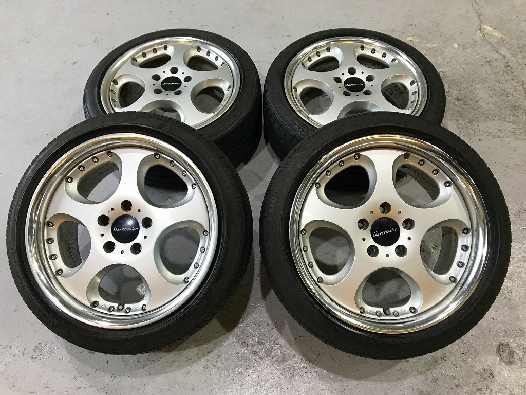 当時物 SSR ガルトマイヤー 17×8J +42 9J +47 5H114.3 215/45R17 希少  