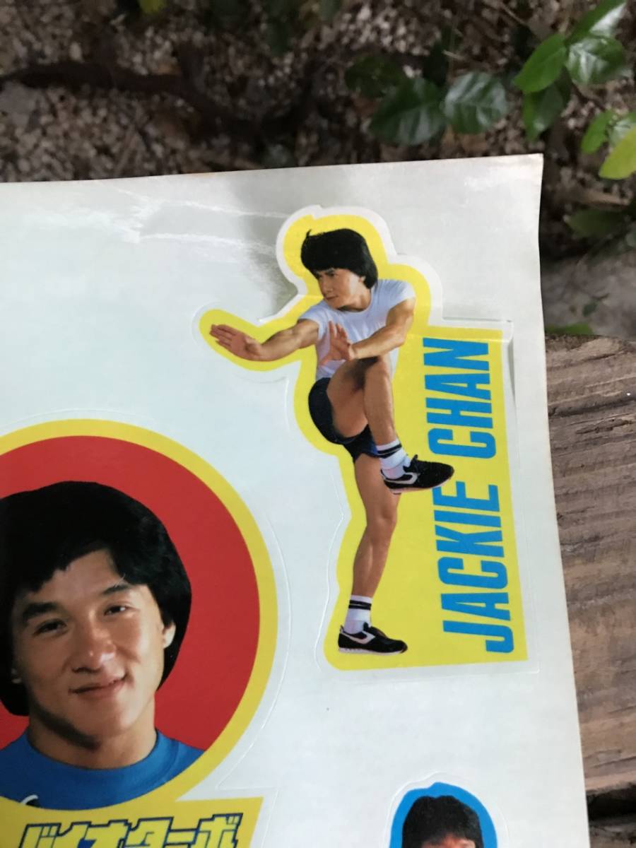 ☆ かー31 ジャッキーチェン 希少 シール ステッカー アサヒ靴