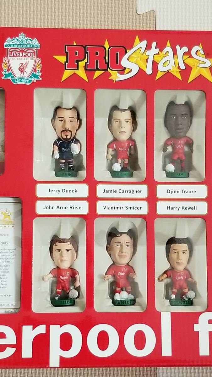 美品！リバプール CHAMPIONS OF EUROPE 2005 セレブレーションパック16 