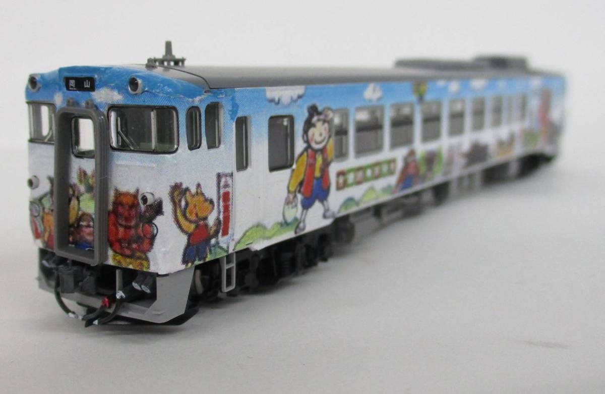 TOMIX キハ40　3005　吉備線　桃太郎ラッピング　T車 白色室内灯組込 TOMIX キハ40 3005 吉備線 桃太郎ラッピング T車 白色室内灯組込