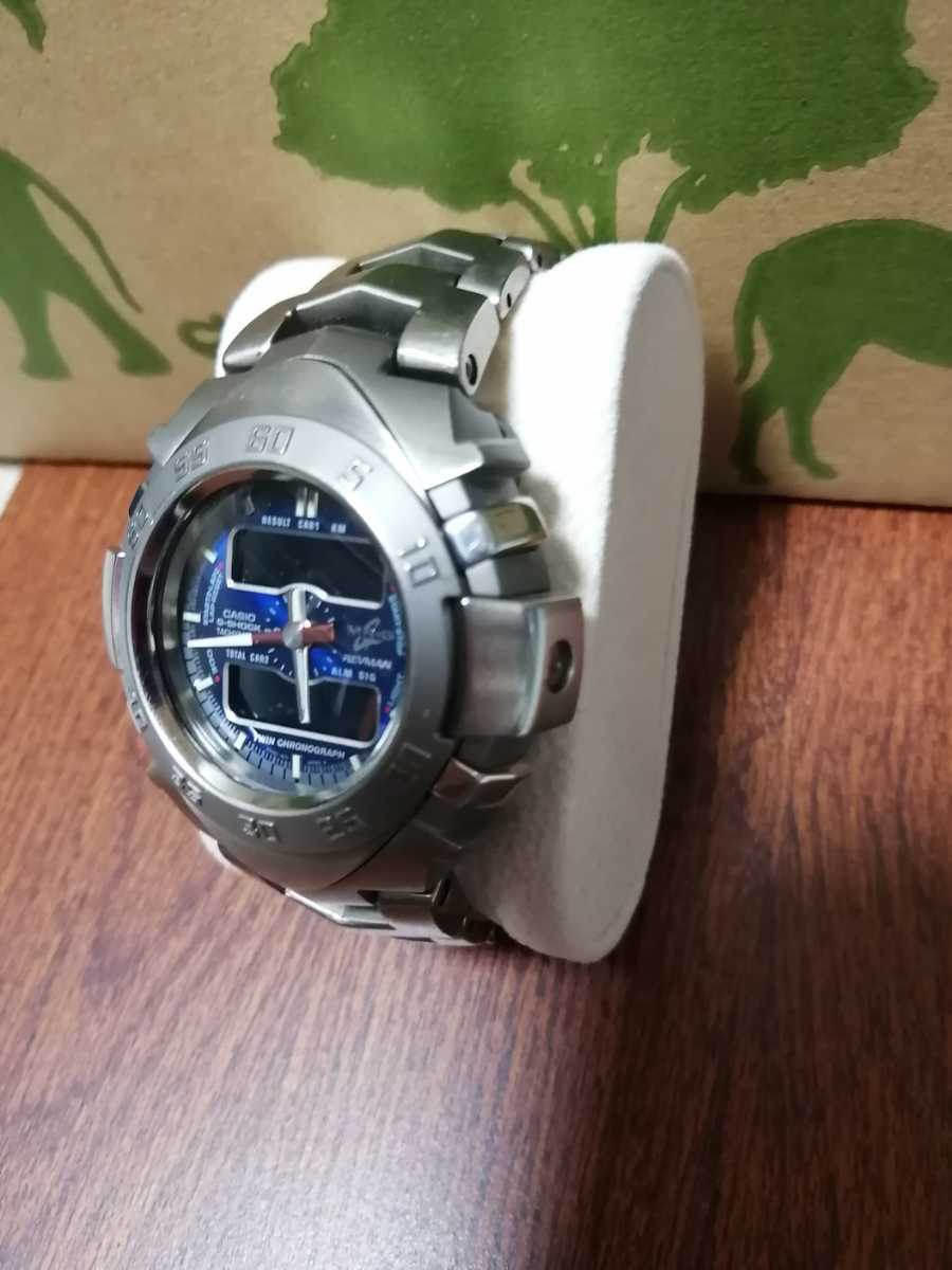 1円スタート【生産終了・希少】G-SHOCK MRG-1200T-2A レブマン ブルー