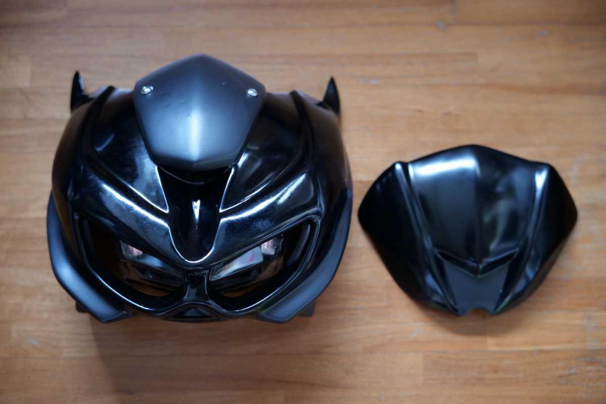 GROM(グロム)用 Z1000風フロントマスク(ヘッドライト) ブラック