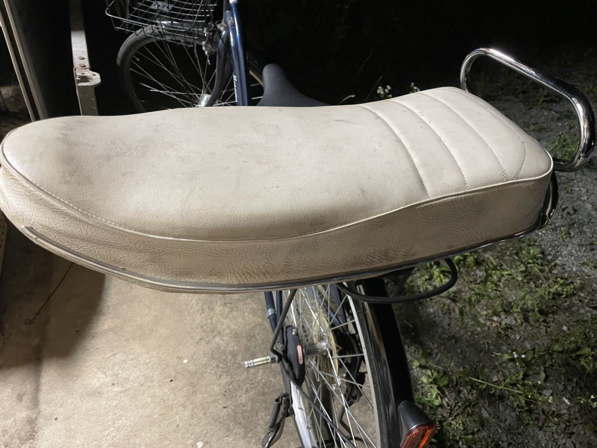 NOS 当時物 ジュリアーリ シート 白 ハーレー ショベル アイアン