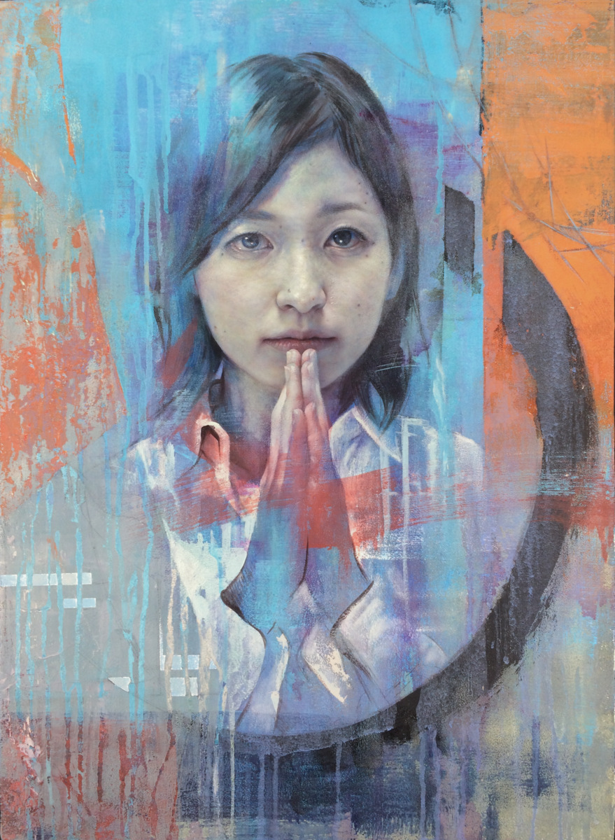 大熊弘樹(1988-)○リアリズム油彩20号『妙有』○春風洞画廊扱作品