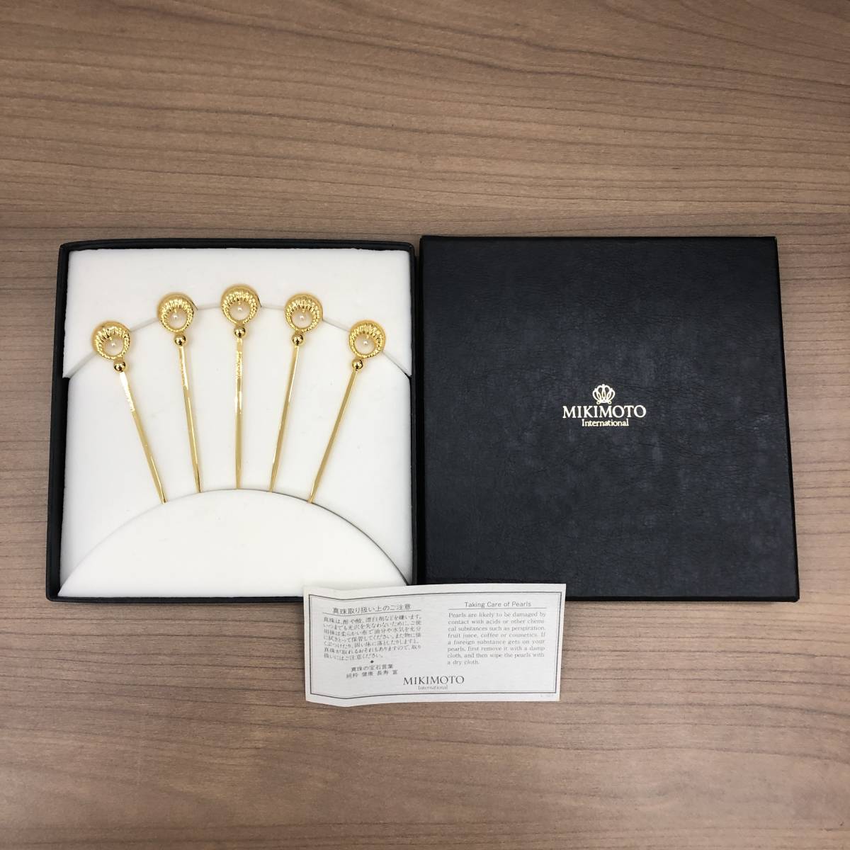 MIKIMOTO/ミキモト】ワンポイントパール 楊枝？ 髪飾り？ かんざし？ 5